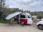 Caravan in the Cappadocia Valley