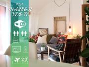 #LaMaisonVerte-calme en zone piétonne de Mulhouse