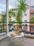 Palms2Beach appartement - 200m van strand met airco en WiFi