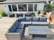 Luxury beachfront property Cockles-Sea View-private parking for 2 cars-sleeps 10