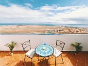 Los Alisios Chalet, íntimo y con vista océano