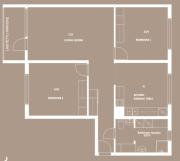 Peaceful and Furnished 80m2 3-room apartment with free parking