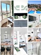 New stylish studio with pool & sea view