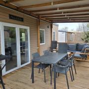 Mobil-home les pieds dans leau camping LES DUNES 5""