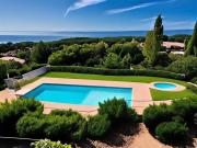 Bandol - " LES CIGALES BANDOLAISES " - Piscine - Terrasse vue mer - Parking privé - Climatisation - Proximité calanques - Calme