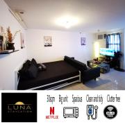 Luna staycation Cozy Condo near Enchanted Kingdom