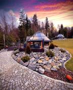 Osada Poli Koniaków - Panoramiczny Domek nr 1 z Prywatną Balią i Hydromasażem