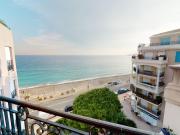 Grand 2P face mer avec balcon, parking, piscine et spa en centre-ville à Menton - FR-1-196-284