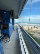 Apto Varanda Gourmet, Vista Mar, Churrasqueira- wi fi 2 Tvs