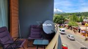 Depto en pleno centro de Pucón con vista al volcán