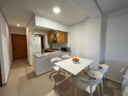 Descanso y jardines con piscinas