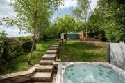 Yurt with Hot Tub near Hartington, Peak District Yurt with Hot Tub near Hartington, Peak District