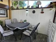 Christels Ferienwohnung 2 in Thale mit überdachter Terrasse, Küche mit TV & Geschirrspüler