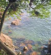 Pé na areia Prainha - Pedra do Jacaré