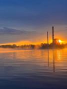 Natura Park Jurmala campsite with tent sites near a river