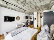 Luxury Studio Near Beach with AC and Patio