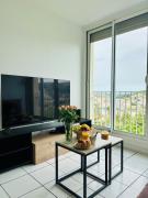 T3 lumineux, parking privé, calme, jolie vue