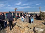 Vibrant beachfront Folkestone getaway