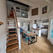 Duplex au cœur du bourg à 10 minutes de la plage