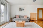 Blossom Suite Zürich 90 qm 3 Schlafzimmer Balkon & voll ausgestattete Küche