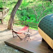 NASU terrace MANA 森のバレルサウナとBBQグリル