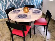 Nuevo Depa Turquesa chic y súper cómodo