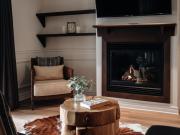 Luxurious ski-in ski-out condo in Saint-Sauveur