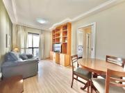 Flat Residencial Moema garagem internet limpeza e sacada