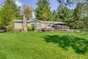Waterfront Family Home with Yard on Portage Lake