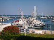 Adoya plage Studio cabine vue port et mer