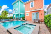 Coral Cottage With Private Pool Near Disney With Margaritaville Resort And Island H20 Waterpark Access - 2946Sr