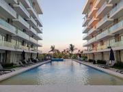 Refugio marino, alberca y playa