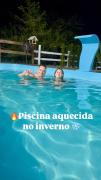 Sítio com piscina aquecida