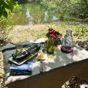 Maison chaleureuse en centre village avec cheminée