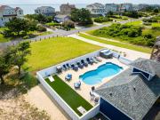 Newly Renovated Semi-Oceanfront Duck Home With Pool