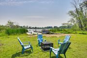 Deck, Dock & Hot Tub: Lakeside Retreat in Michigan