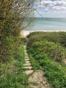 Modern House In Second Row At Rude Strand