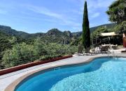 VillaM with heated pool, panoramic view, sea