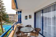 Sunny Apartment with Pool, 200m from the Sea
