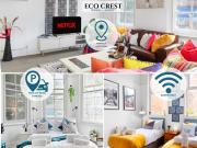 EcoCrest-Superior 2 Bedroom 2 Bath - Free Parking - Sleeps 5