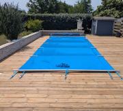 villa near ocean with swimming pool