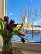 Apartment with Narva Castle view