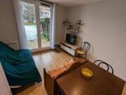 Studio au rez-de-chaussée accès direct jardin