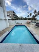 Clocio 202 · Excelente Apart Orla Cabo Branco com varanda