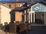 Victorian house with cricket ground views