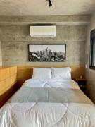 Studio completo a 230m do metrô Brooklin