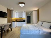 Stylish studio with a sea view