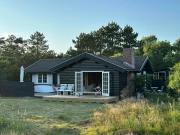 Log House In The First Row At The Sejerø Bay