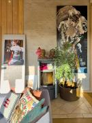 Colourful Home With Panorama Near Sejer Bay