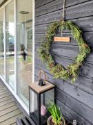 House Among Dunes And Trees In Søndervig